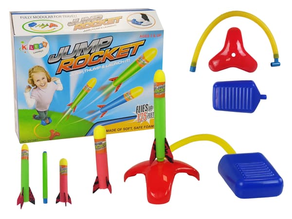 Jumping Rockets Pump Launcher 38 meter