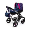 Miniatyrbild 1 av 5: Doll Stroller Reig Stule Pram Navy Blue 63 cm