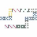 Miniatyrbillede 4 af 4: Domino Schmidt Spiele Classic Line Multicolour