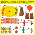 Miniatyrbild 4 av 7: Board game Super Mario Fire Mario Stadium