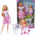 Miniatyrbillede 2 af 4: Doll Simba Love poupée dalmatien + Evi Love
