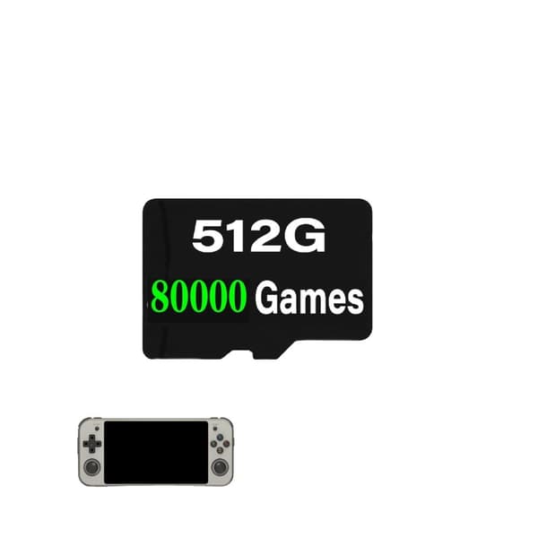 Anbernic RG552 hukommelseskort, 512G kapacitet, 450 PSP-spil,512g 100000 spil