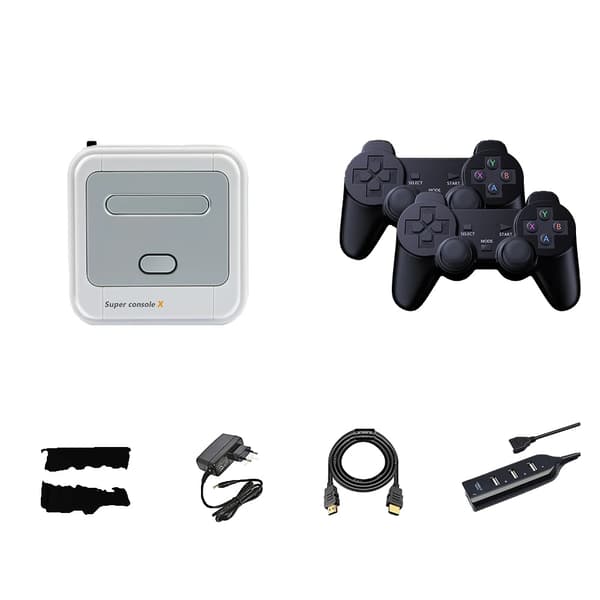 Super Console X, yli 60000 peliä, 4K-resoluutio,EU, SX-256G-706-2