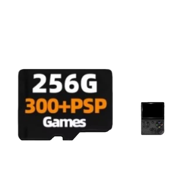 256GB Minneskort, 11000+ Klassiska Spel, 300+ PSP Spel,256G PSP