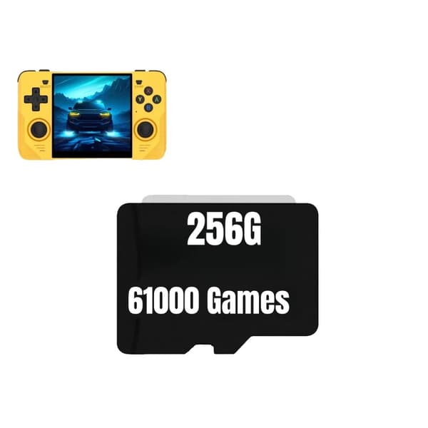 TF-kort til POWKIDDY RGB30, 512G lager, 510 PSP-spil,256G