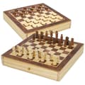 Pikkukuva 2 / 5: Chess and Checkers Board Colorbaby Drawer Wood (4 Units)