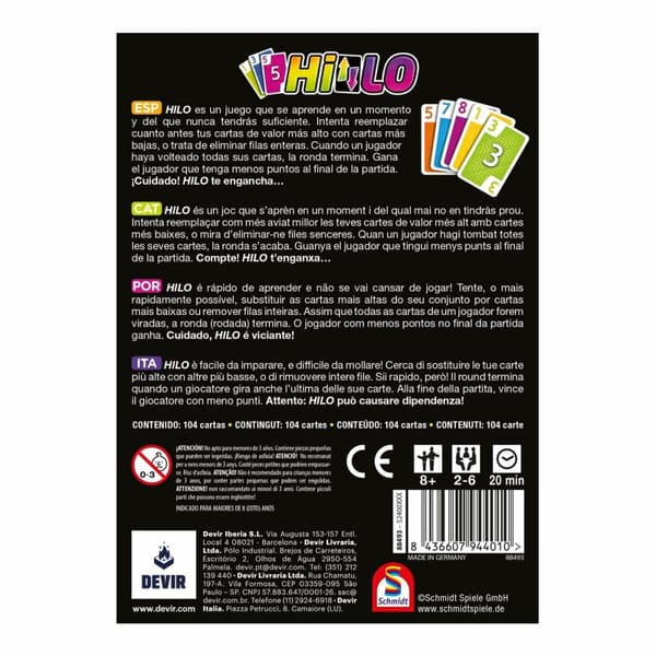 Card Game Devir BGHILEE
