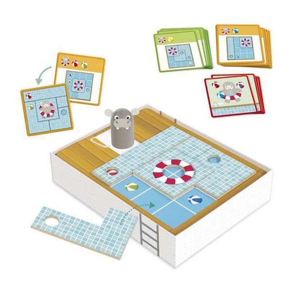 Educational Game Goula Hippo's Pool 36 Pieces