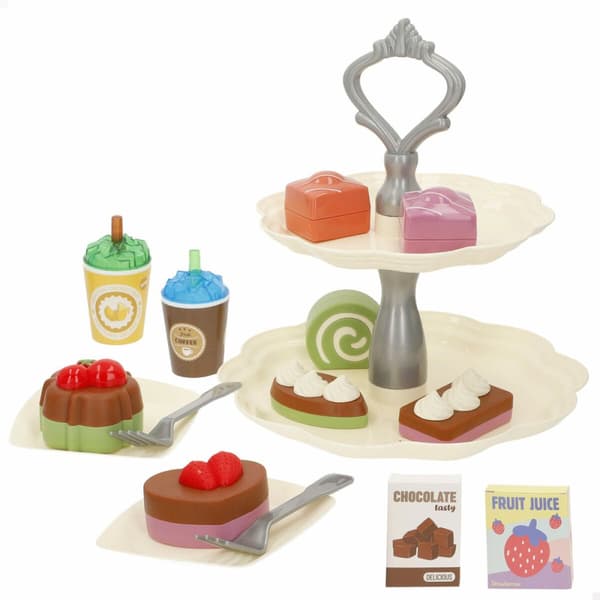 Toy Food Set Colorbaby 16 Pieces (6 Units)