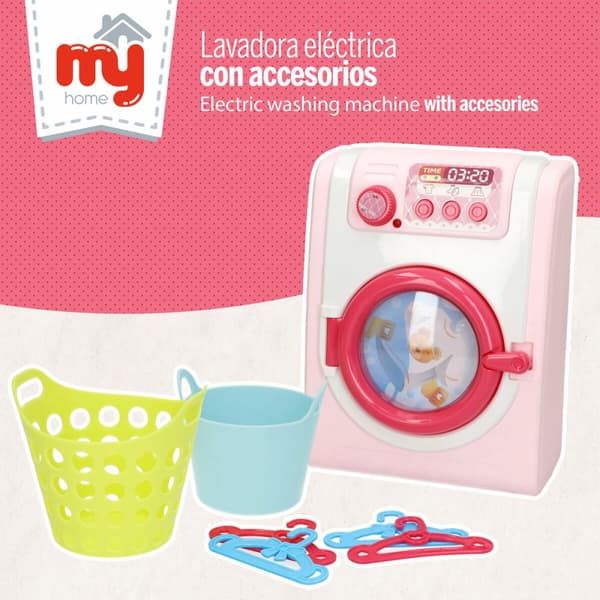 Toy washing machine Colorbaby 14 x 19 x 9 cm (6 Units)