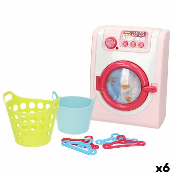 Toy washing machine Colorbaby 14 x 19 x 9 cm (6 Units)