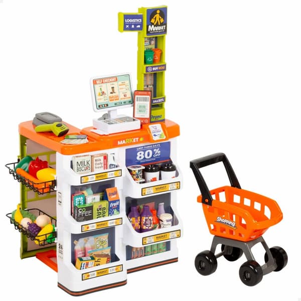 Toy Supermarket Colorbaby 50 x 82 x 42 cm 50 Pieces 2 Units