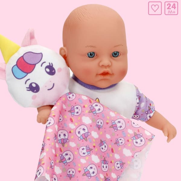 Baby Doll Colorbaby 21 x 32 x 9,5 cm 4 Units