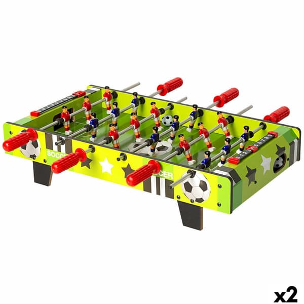 Table football Colorbaby 60 x 14 x 32 cm (2 Units)
