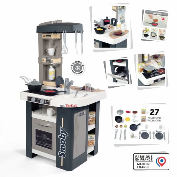 Toy kitchen Smoby Studio Mini Tefal 100 x 48 x 46,5 cm
