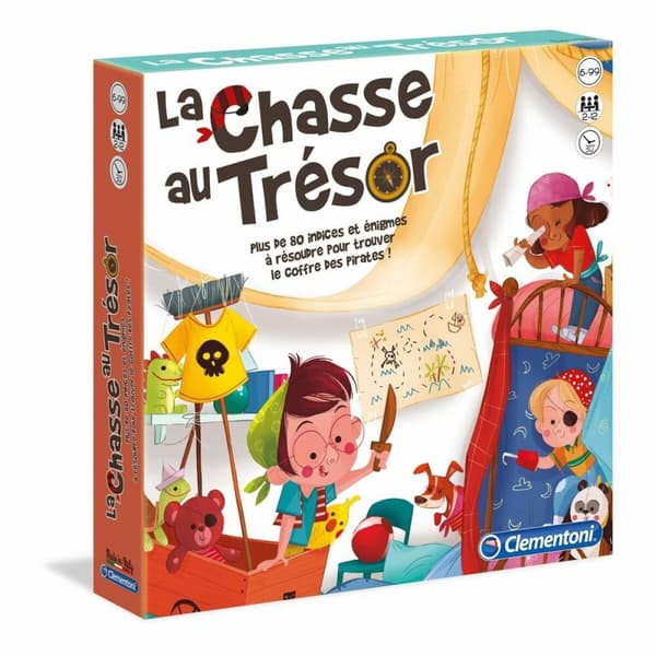 Board game Clementoni The treasure hunt (FR) + 6 Years Multicolour