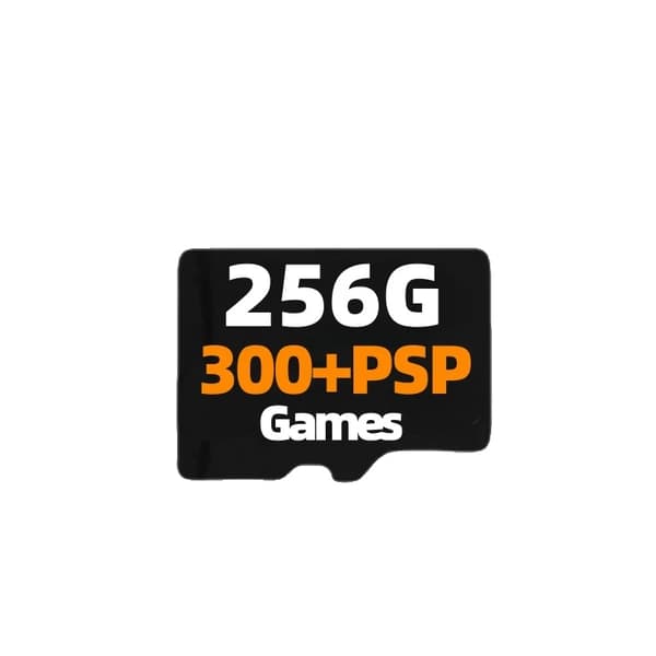 ANBERNIC RG34XX TF-kort, 256G kapacitet, 11000+ forudindlæste spil,256G PSP