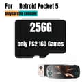 Miniatyrbild 2 av 2: Retroid Pocket 5 Spelkort, 256G Kapacitet, 160 PS2 Spel,256G endast 160 PS2