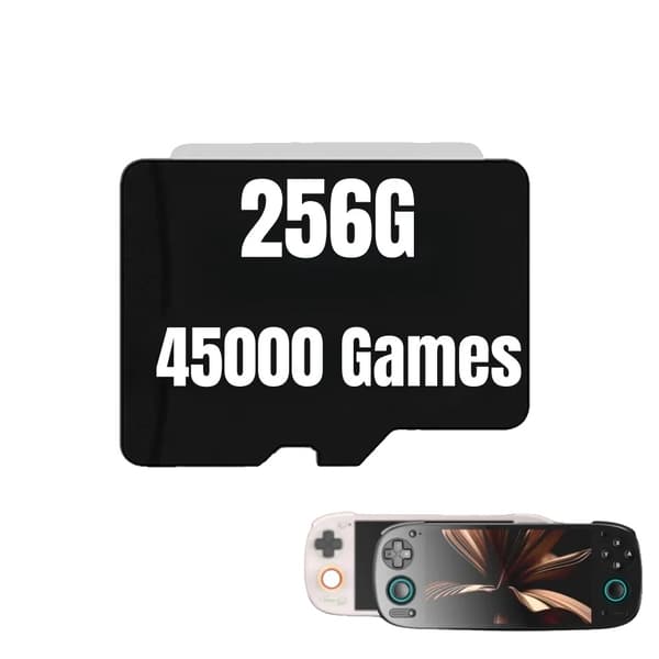 Retroid Pocket 5 Spilkort, 256G Kapacitet, 160 PS2 Spil,256G spillekort