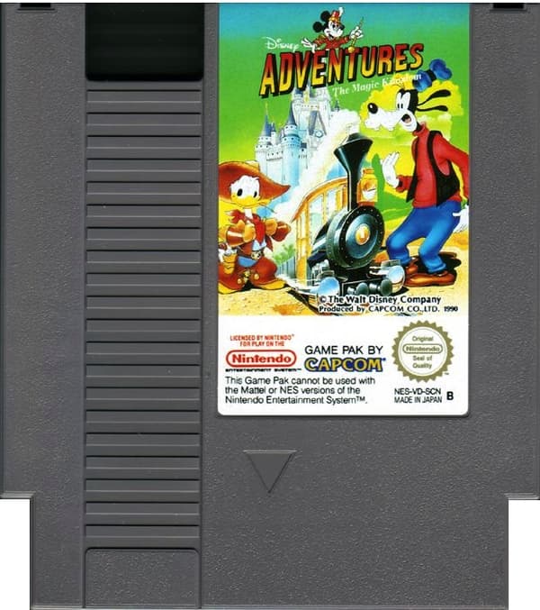 Adventures in The Magic Kingdom - NES - Cart - PAL B / SCN