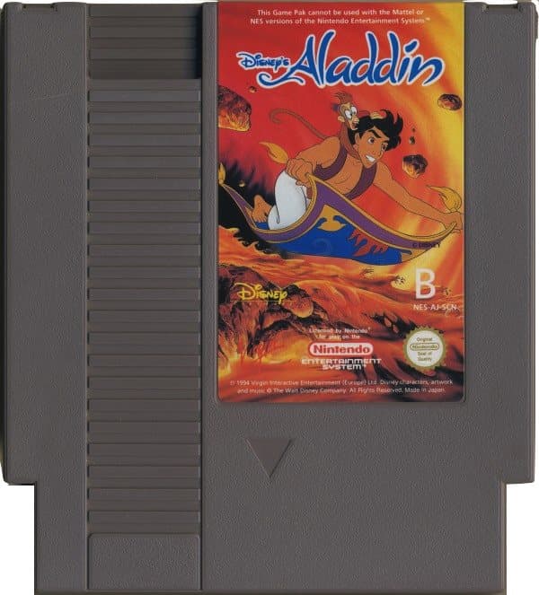 Disney´s Aladdin - Nintendo 8-bit/NES - PAL B/SCN - Cart Only