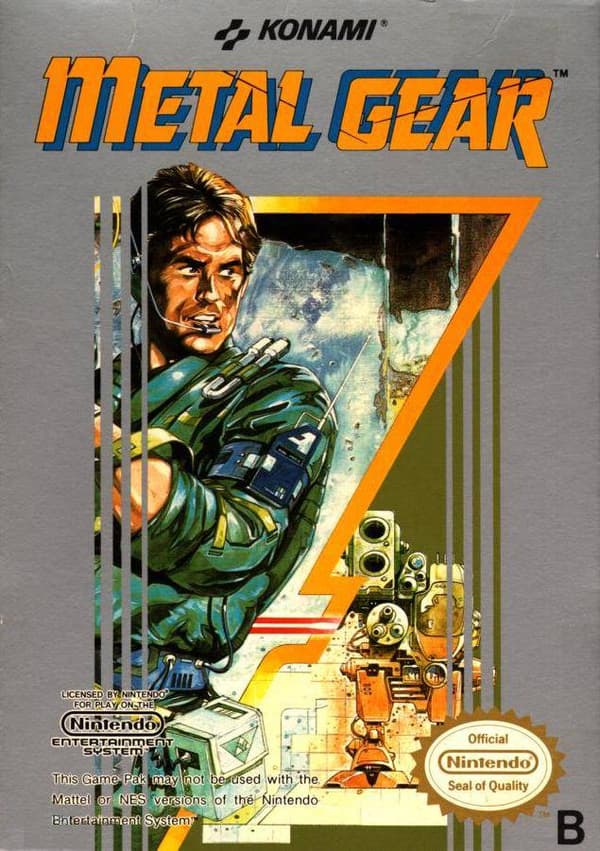 Metal Gear - Nintendo 8-bit/NES - PAL B/SCN - Cart Only