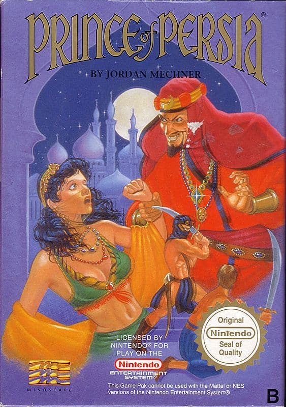 Prince of Persia - Nintendo 8-bit/NES - PAL B/SCN - Cart Only