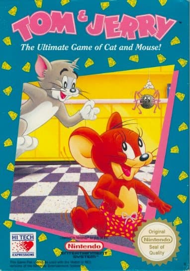Tom & Jerry - Nintendo 8-bit/NES - PAL B/SCN - Cart Only