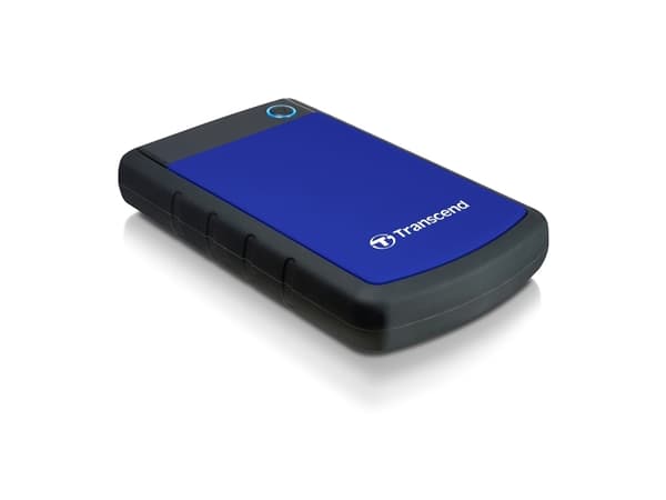 Transcend StoreJet 25H3B - Harddisk - 2 TB - ekstern (bærbar) - 2.5" - USB 3.0