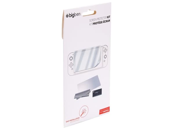 Bigben Interactive SWITCHPROTECTKIT, Skärmskydd, Transparent, Reptålig, Genomskinligt skärmskydd, Nintendo, Switch