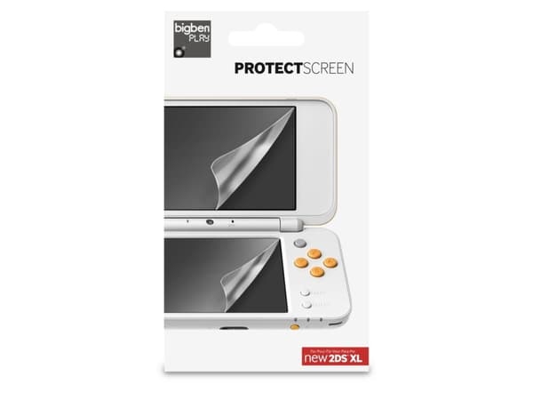 Bigben Interactive N2DSXLPROTECTKIT, Skjermbeskytter, Nintendo 2DS XL, Gjennomsiktig, Blank skjermbeskytter, Nintendo, 1 mm