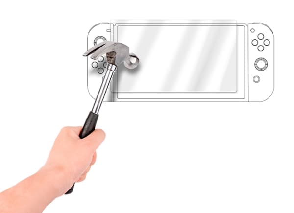 Bigben Interactive SWITCHTEMPGLASS, Näytönsuoja, Nintendo Switch, Läpinäkyvä, Naarmuuntumisenkestävä, Kirkas näytönsuoja, Nintendo