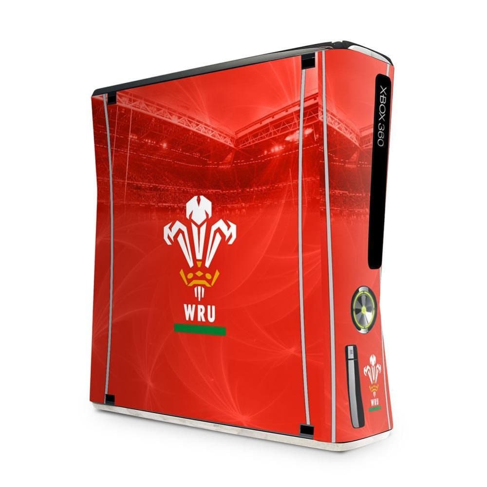 Wales RU Officiellt skinn för Xbox 360 Slim-konsolen