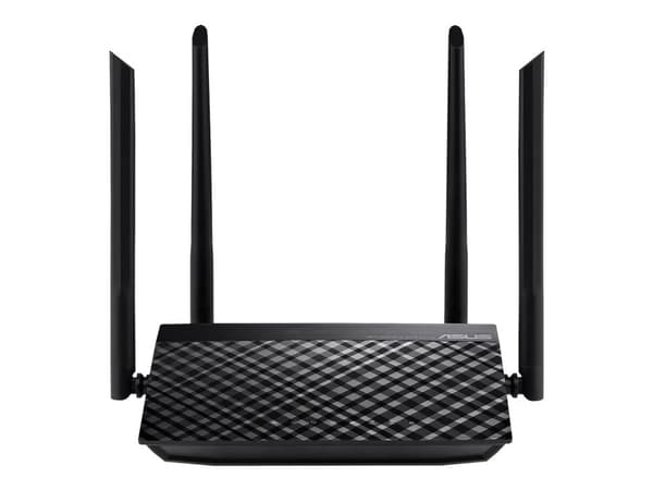 ASUS RT-AC1200 v.2, Ethernet WAN, Nopea Ethernet, Musta
