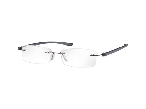 Eschenbach 2913-210, Muovi, Unisex, Suorakulmio, Kehyksetön, Muovi, Antrasiitti
