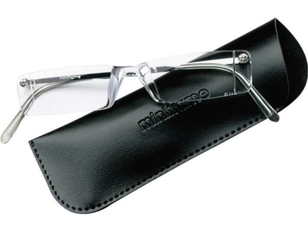 Eschenbach MiniFrame2, Unisex, Rektangel, Hel båge, Plast, Translucent, Metallisk