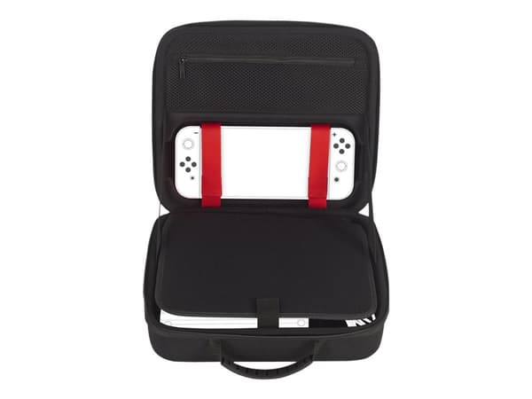 Bigben Interactive SWITCHSTORAGECASE, Hardplast, Nintendo, Sort, Nintendo Switch, Glidelås, 280 mm