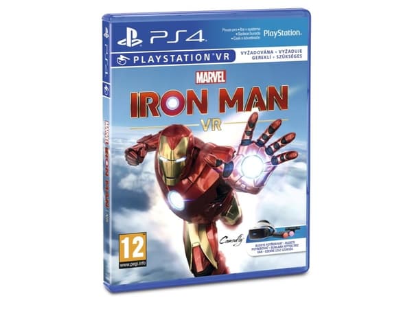 Sony Marvel's Iron Man VR, PS4, PlayStation 4, T (teini-ikäinen), Virtuaalitodellisuus (VR) -kuulokkeet tarvitaan