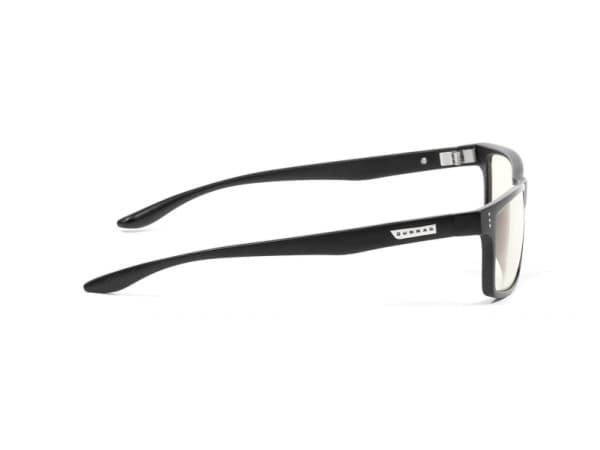 Gunnar Optiks Cruz, Unisex, Suorakulmio, Musta, Nailon, Läpinäkyvä, 5,5 cm