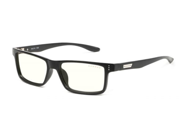 Gunnar Optiks Cruz, Unisex, Suorakulmio, Musta, Nailon, Läpinäkyvä, 5,5 cm