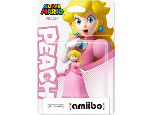 Nintendo amiibo Peach - Super Mario Collection - ekstra videospillfigur for spillkonsoll - for New Nintendo 3DS, New Nintendo 3DS XL; Nintendo Wii U