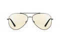 Miniatyrbilde 1 av 4: Gunnar Optiks Maverick, Oval, Spilling, Rustfritt stål, Rustfritt stål, Rav, Maverick