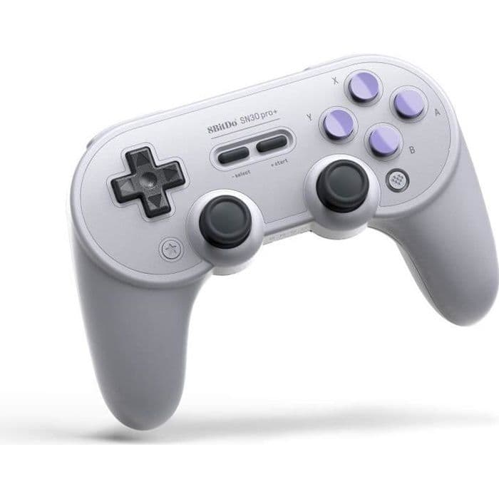 8Bitdo SN30 Pro + SN Edition Grå Bluetooth Gamepad Controller til switch