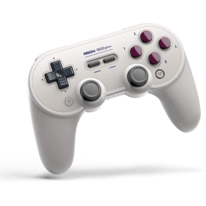 8Bitdo SN30 Pro + G Classic Edition Grå Bluetooth Gamepad-controller til switch