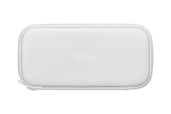 Nintendo - Eske for spillekonsoll - hvit - for Nintendo Switch Lite