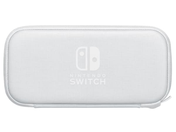 Nintendo - Eske for spillekonsoll - hvit - for Nintendo Switch Lite