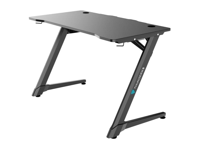 Thunder X3 ED3 Gaming Tisch, manuell verstellbar - schwarz