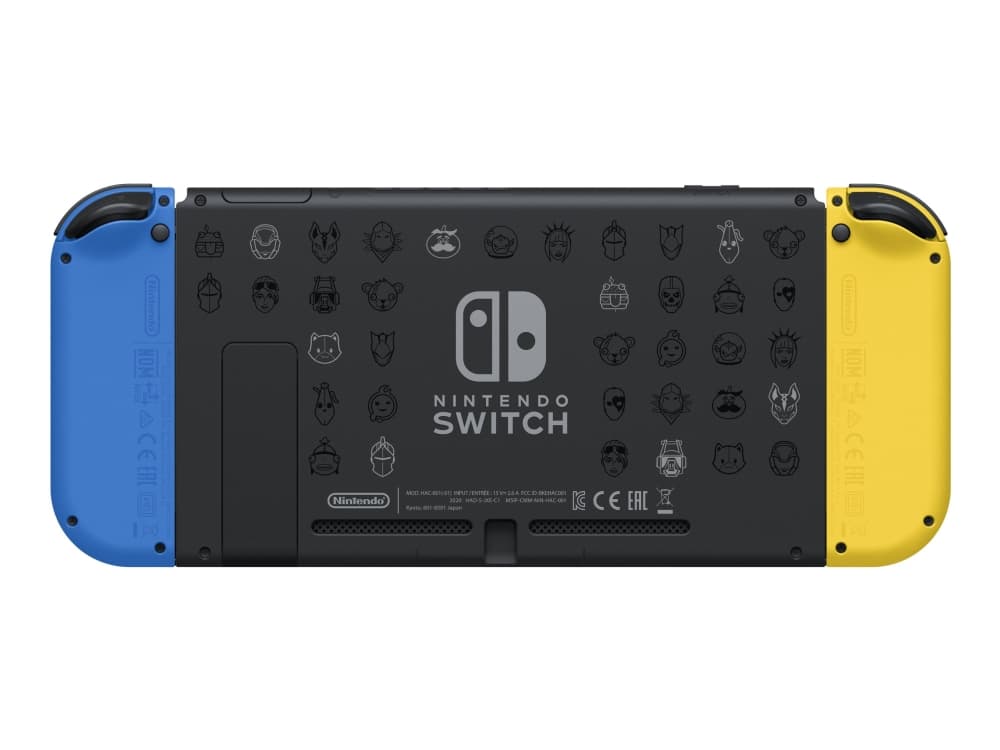 Nintendo Switch with Yellow and Blue Joy-Con - Fortnite Special Edition - Spillkonsoll - Full HD - Fortnite