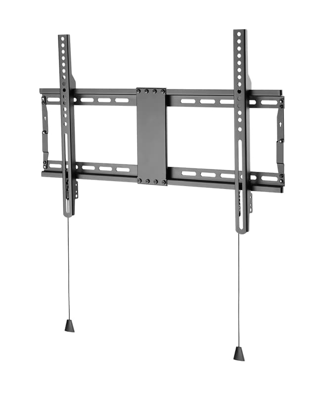 DELTACO Office, heavy-duty fixed foldable, 37"-80", 70kg, 200x200-600x