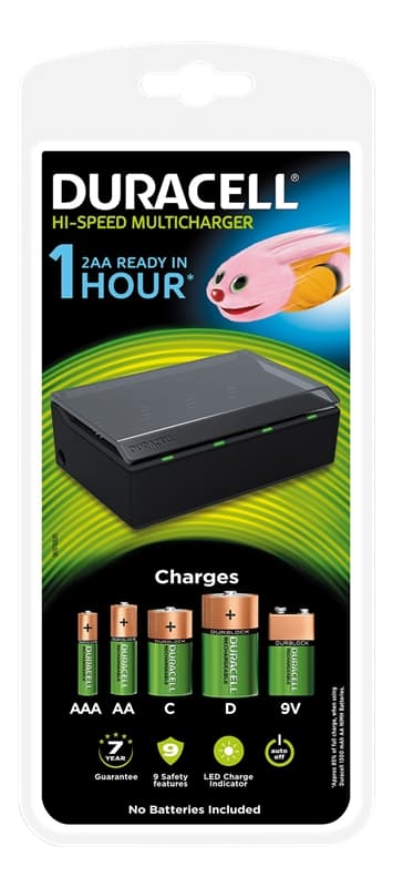 Duracell 3hr Multi Charger